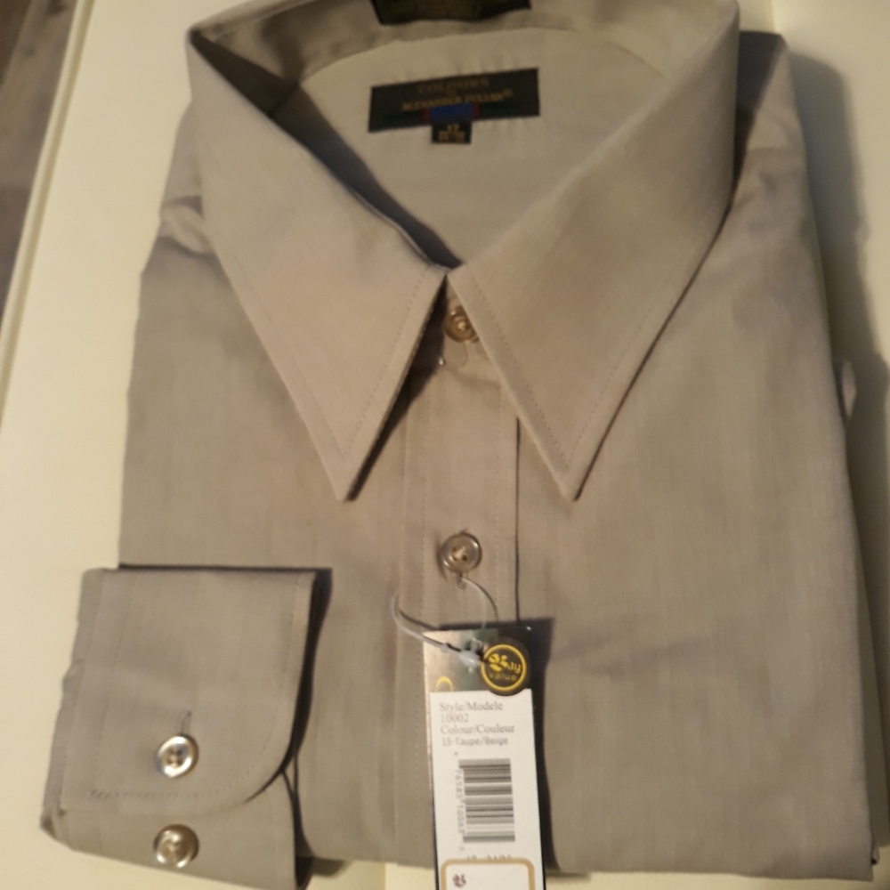 Mens Long Sleeve Colours Alexander Julian Dress Sh